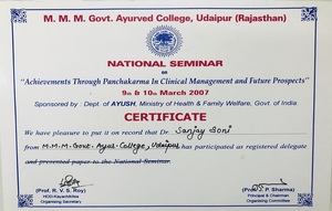 Certificates-of-Dr-Sanjay-maheshwari-Udaipur-Rajasthan-India